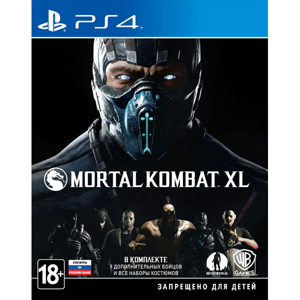 Игра Mortal Kombat XL (PlayStation 4, Оригинальный) #1