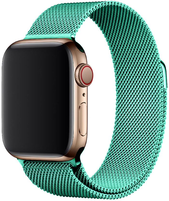 Металлический ремешок для Apple Watch series 1-9 SE, SE 2 38-40-41 mm (milanese loop) / Ремешок миланская #1