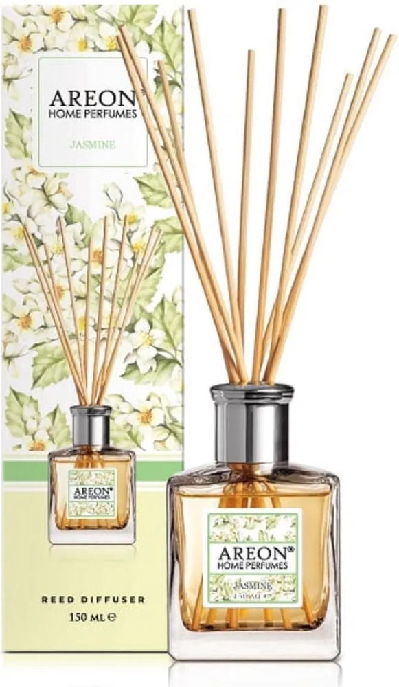 Ароматизатор AREON Jasmine флакон 150мл Home Perfume Sticks Garden HBO05 #1