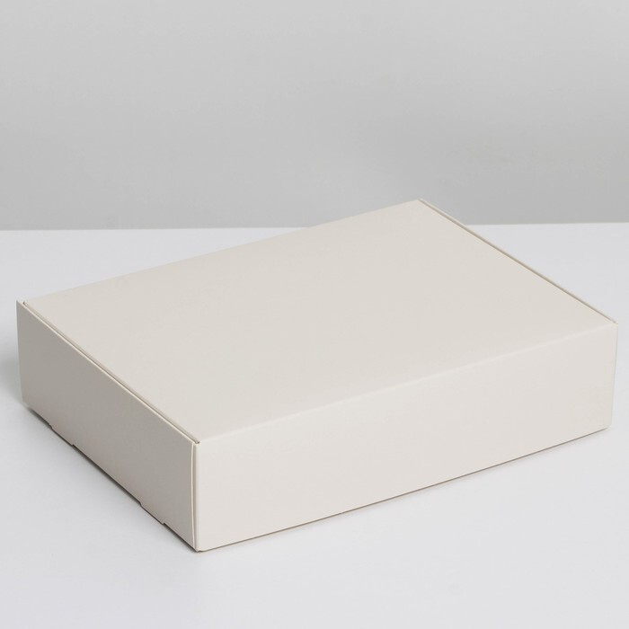 Коробка складная "Бежевая", 21 х 15 х 5 см #1