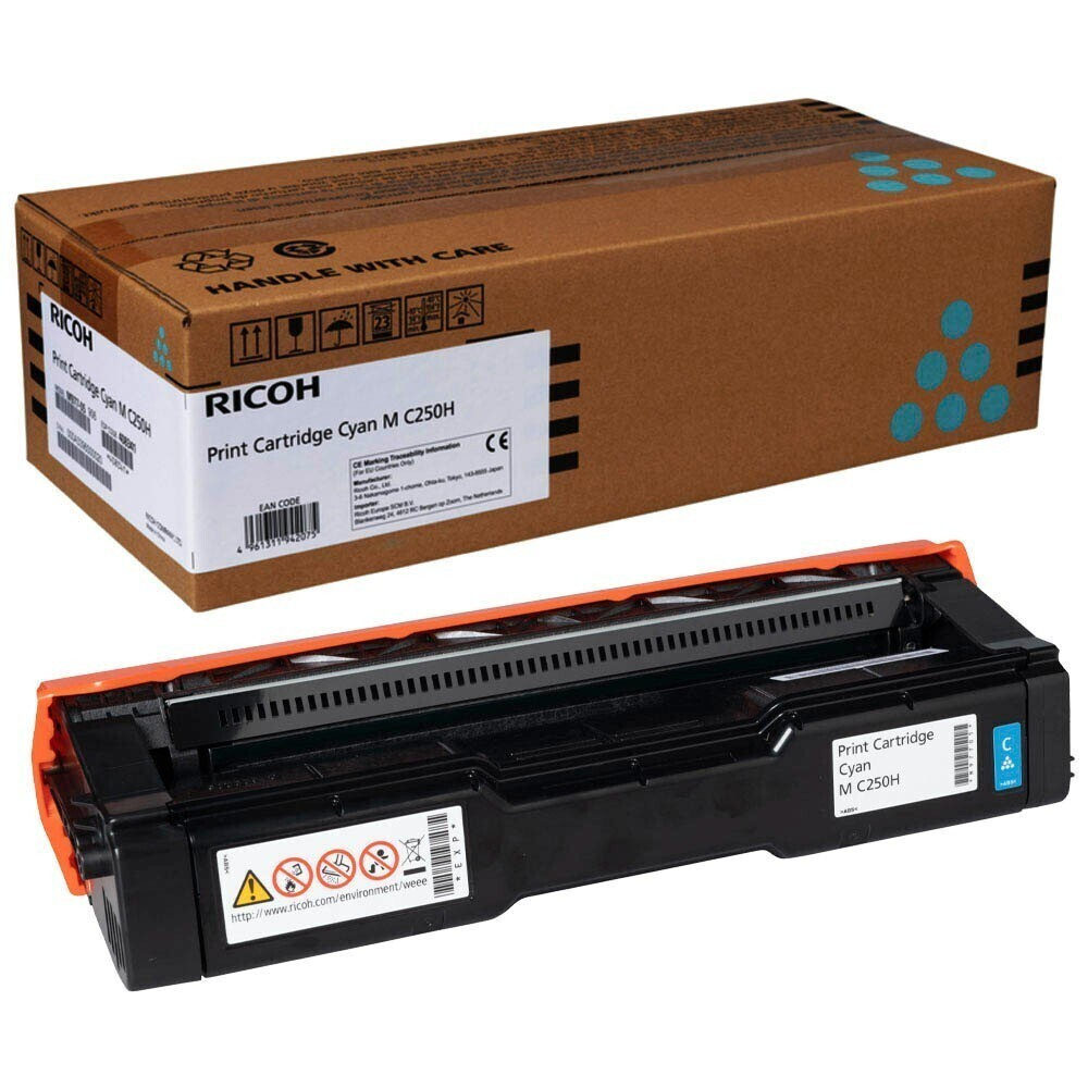 Картридж Ricoh Type C250HC - 408341 тонер картридж Ricoh (408341) 6300 стр, голубой  #1