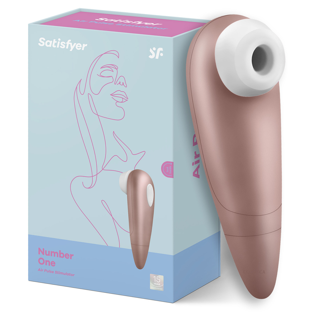 Вакуумный бесконтактный вибратор клитора Satisfyer 1 Сатисфаер Number One вибратор женский Уцененный #1