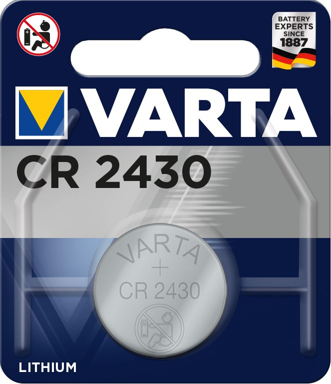 Батарейка VARTA CR2430 Lithium 3V 1 шт #1