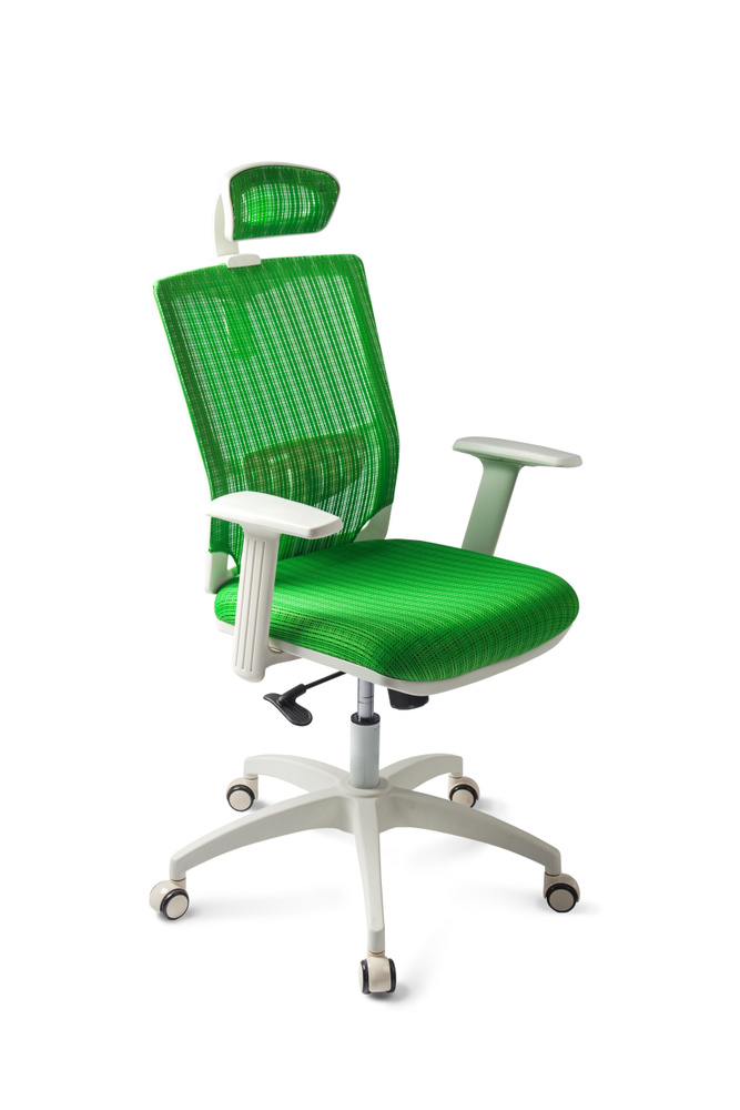 ТМ ДЭФО Детское компьютерное кресло, Ткань, Зеленый #1