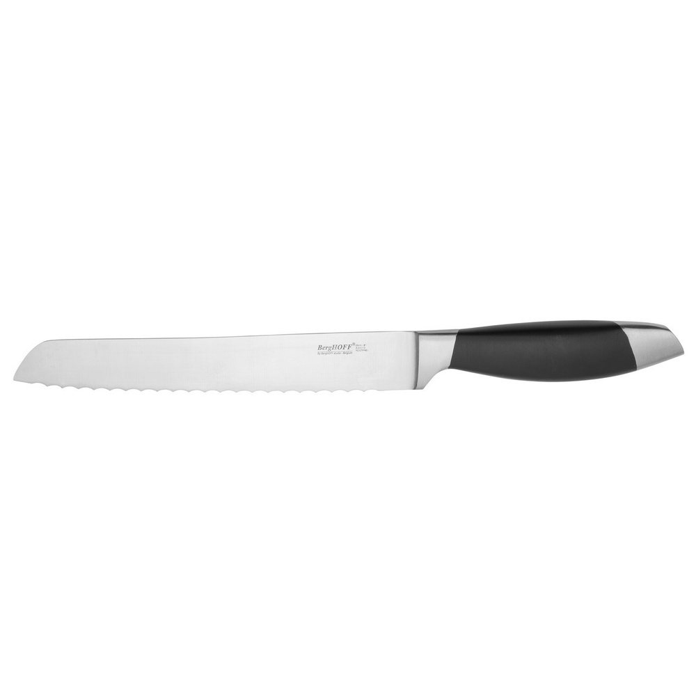 Нож кухонный для хлеба, BergHOFF Moon, длина лезвия 20 см, с зубчиками, ручная заточка  #1