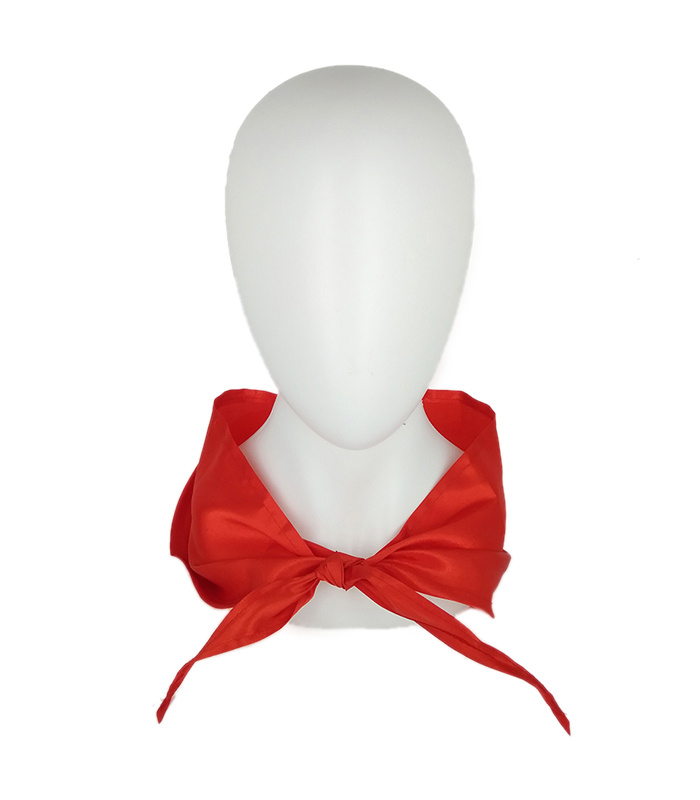 Пионерский галстук "Пионер" сатин 30 х 100 см, цвет красный  #1
