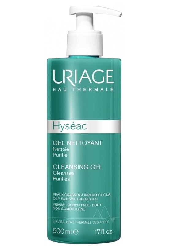 Uriage Мягкий очищающий гель для лица Hyseac Gel Nettoyant Гель 500 мл  #1