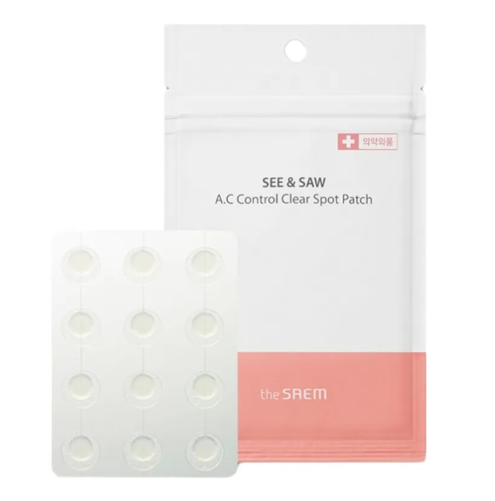 The Saem, Маска для лица патч See amp Saw A.C Control Clear Spot Patch, 24шт #1
