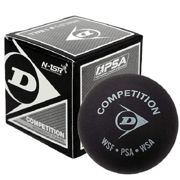 Мячи для сквоша Dunlop 1-Yellow Competition x1 #1