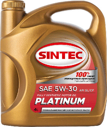 SINTEC 5W-30 Масло моторное, Синтетическое, 4 л #1