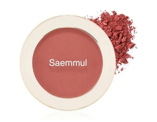 The Saem, blusher Румяна saemmul single blusher rd03 trench rose 5гр #1