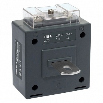 Трансформатор тока ТТИ-А 300/5А 5ВА, кл.т. 0,5 код. ITT10-2-05-0300 IEK  #1