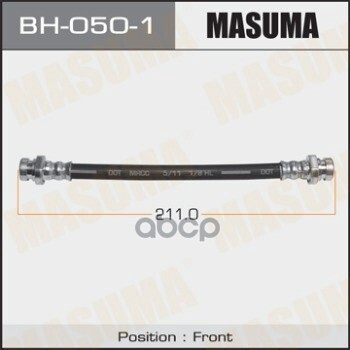 Autoparts Шланг Тормозной Mitsubishi Delica 88-04 Передний Out Masuma Masuma арт. BH0501 арт. Masuma_BH0501 #1
