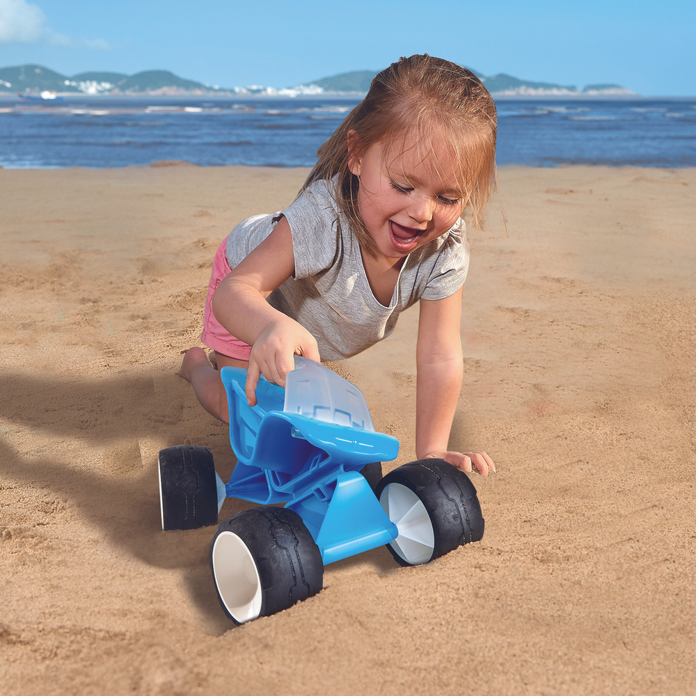 Машинка игрушка для песка "Багги в Дюнах", синяя #1