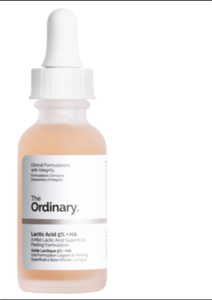 The Ordinary Молочный пилинг для лица Lactic Acid 5% + HA; Молочная кислота (пилинг) 5% + HA; 30 мл  #1