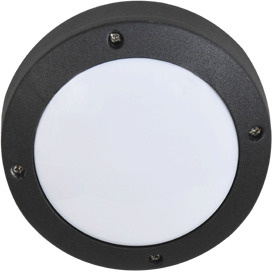 Ecola Уличный светильник GX53 LED B4139S накладной IP65 матовый Круг 145x145x65_черный , GX53  #1