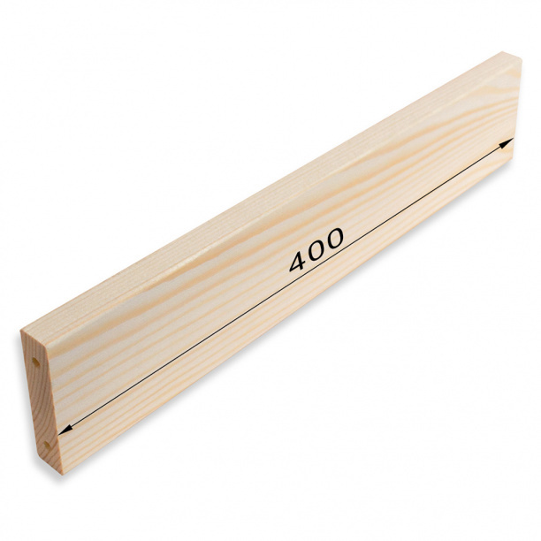 Планка боковая для деревянного стеллажа 400 мм в упаковке 2 шт  #1