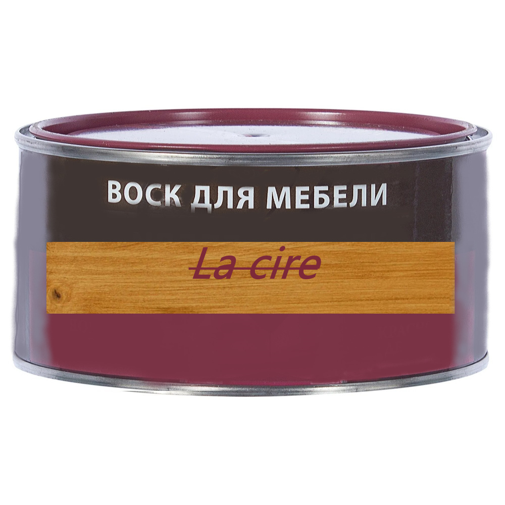 Воск для мебели La cire 0,5 л, цвета кленовой фантазии, восстановит деревянные поверхности, отреставрирует #1