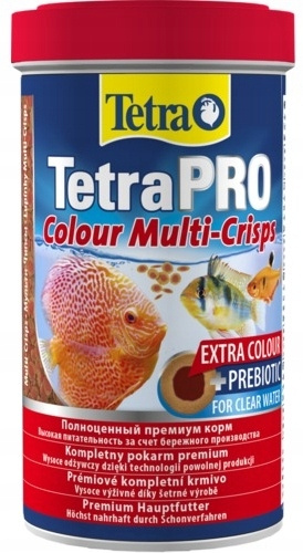 TetraPRO Colour Multi-Crisps 100мл/20г Высококачественный полноценный корм в виде чипсов Концентрат для #1