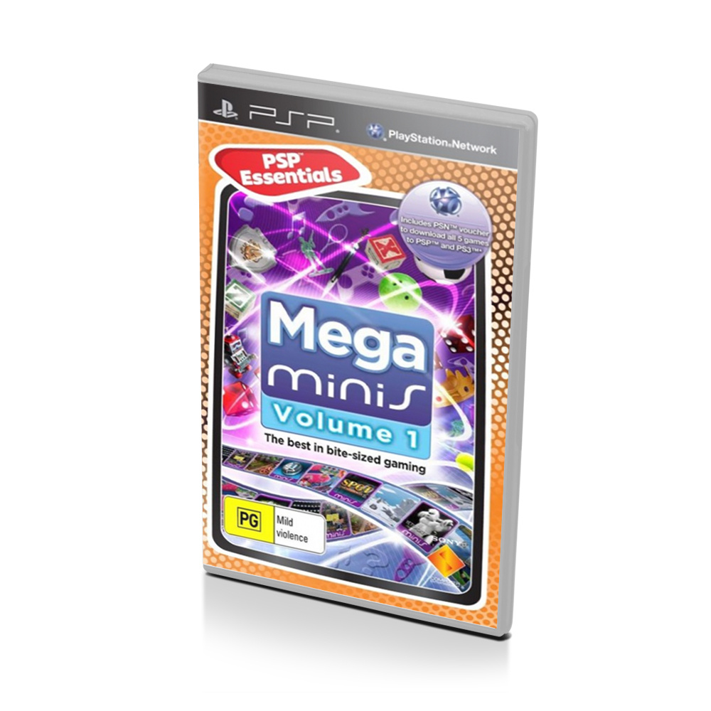 Игра Mega Minis Volume 1 Essentials (PlayStation Portable (PSP), Английская версия)  #1
