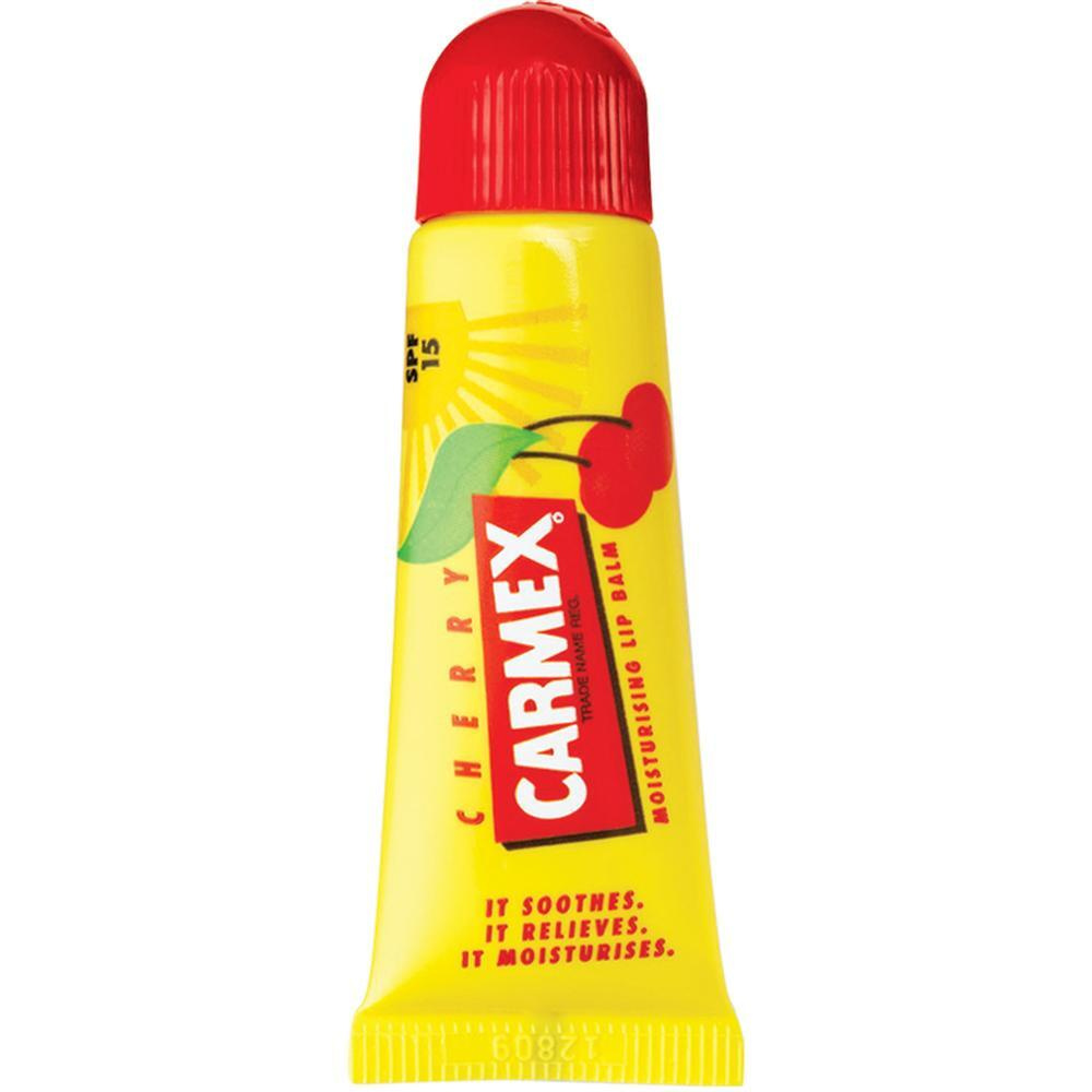 Carmex Бальзам для губ, вишня, в тубе SPF 15, 10 г. #1