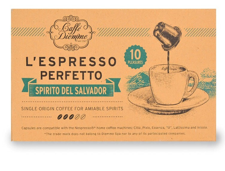 Кофе в капсулах Diemme L'espresso Perfetto Spirito Del Salvador 56 г Италия #1