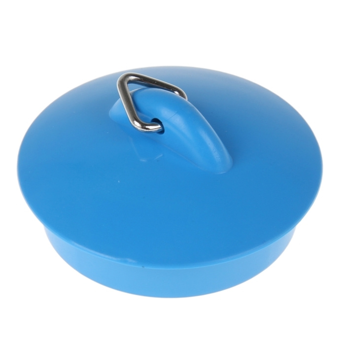 Пробка для ванны "АНИ Пласт" M300, 1 1/2", d - 45 мм, голубая, 25 штук  #1
