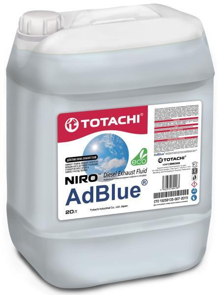 Средство для снижения оксидов азота дизельных двигателей AUS 32 TOTACHI NIRO AdBlue (20 литров)  #1
