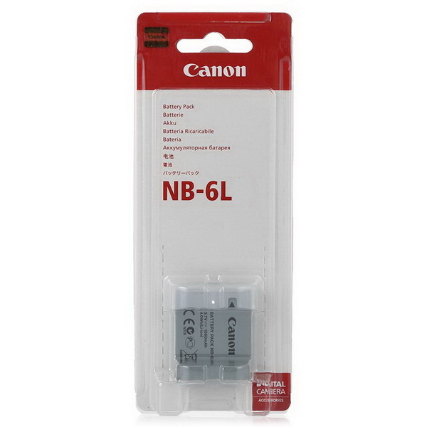 Аккумулятор NB-6L для фотоаппаратов Canon #1