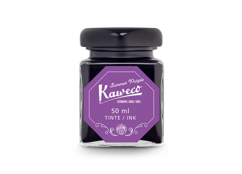 Чернила для перьевой ручки Kaweco, для заправки картриджа, 50 мл. в стекле, цвет фиолетовый  #1