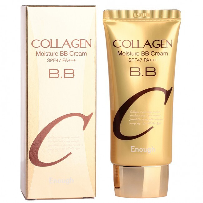 ENOUGH Collagen Moisture BB Cream SPF47 PA+++ / Увлажняющий BB крем с коллагеном, 50 мл.  #1