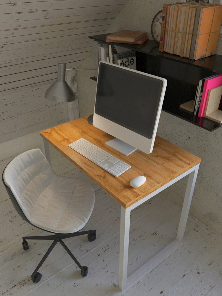 Письменный стол / Компьютерный стол Wood Country / журнальный / офисный / учебный / в стиле лофт  #1