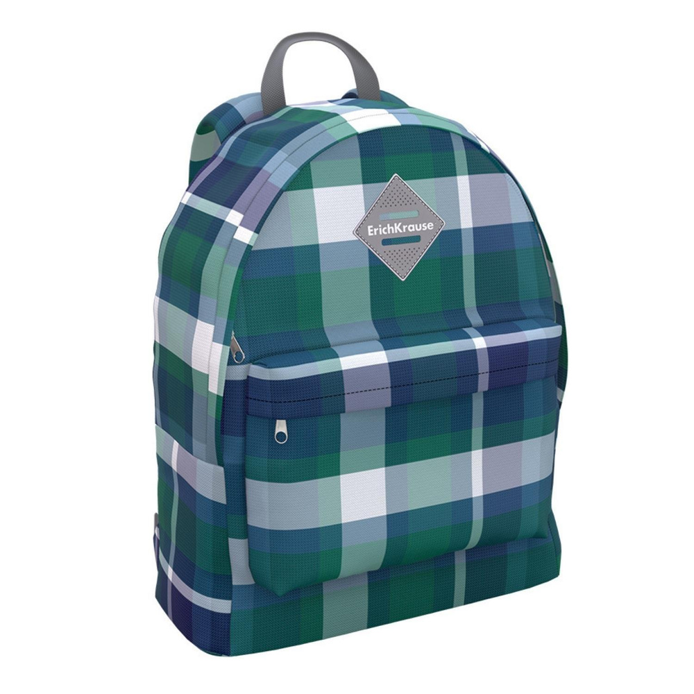 Рюкзак ErichKrause EasyLine 17L Forest Tartan #1