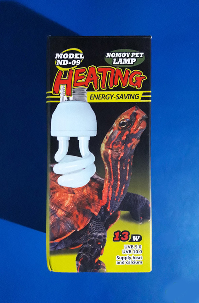 Nomoy Pet Lamp ND-09 UVB 10.0 Compact 13W - уф лампа для рептилий (цоколь Е27).  #1