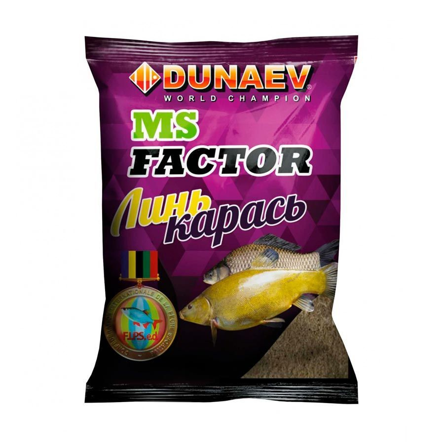 Прикормка Dunaev MS FACTOR 1кг ЛИНЬ-КАРАСЬ #1