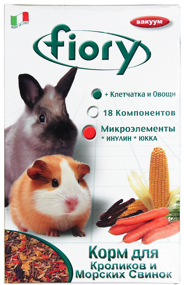 Fiory корм для морских свинок и кроликов Conigli e cavie, 850 г #1