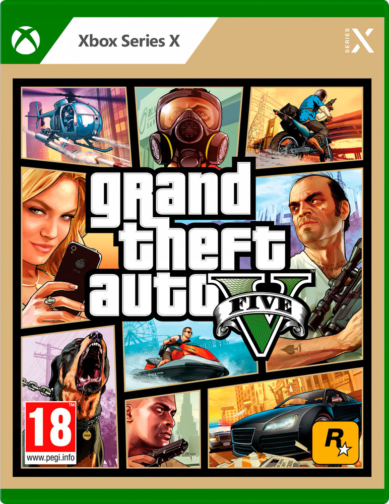 Игра Grand Theft Auto 5 (GTA V) (Xbox Series, Русские субтитры) #1