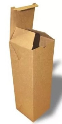 Коробка-тубус 340х90х90 мм (5 шт) под бутылку картонный #1