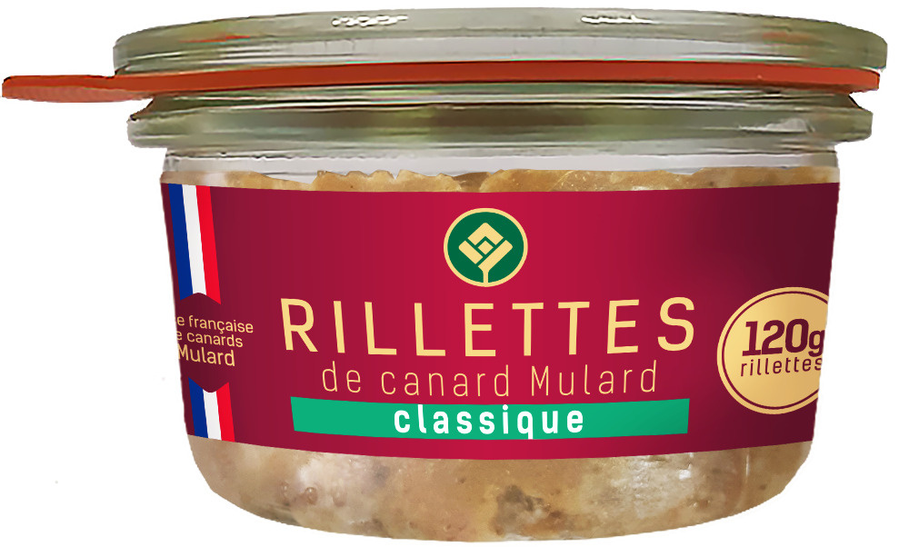 Рийет-паштет из мяса уток "Кон Фи" Галерея Вкуса Rillettes de canard classique премиум /утиный/ изысканный #1