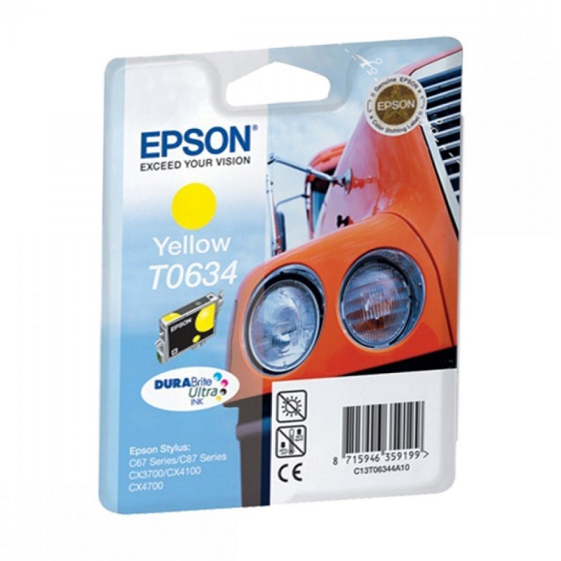 Картридж струйный Epson C13T06344A10 #1