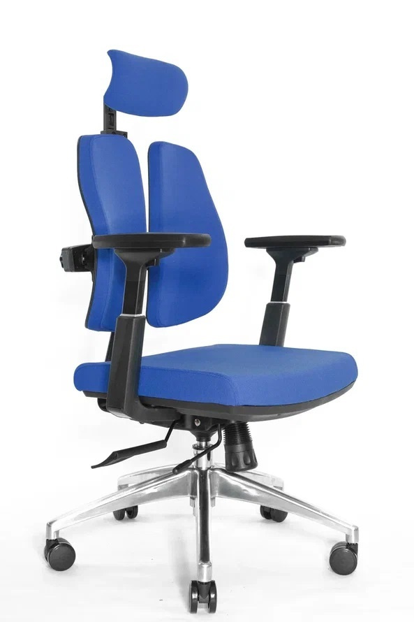 Ортопедическое Компьютерное Кресло FALTO-ORTO-ALPHA blue #1