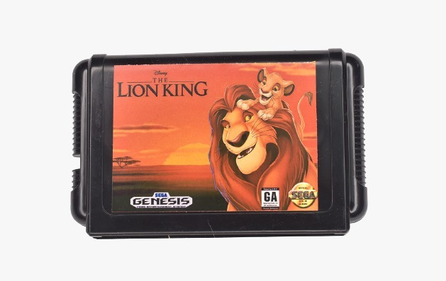 Игровой картридж для SEGA "Lion King" (Король Лев), без коробки #1