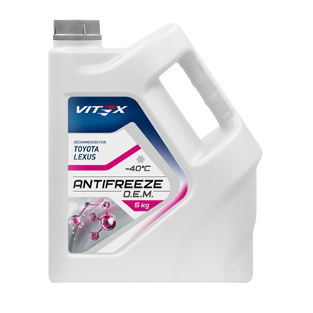 Антифриз VITEX O.E.M. for Toyota Lexus -40 5кг #1