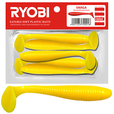 Мягкая силиконовая приманка риппер Ryobi VARGA (50mm), CN004 (sweet melon), ( упк. 8 шт.)  #1