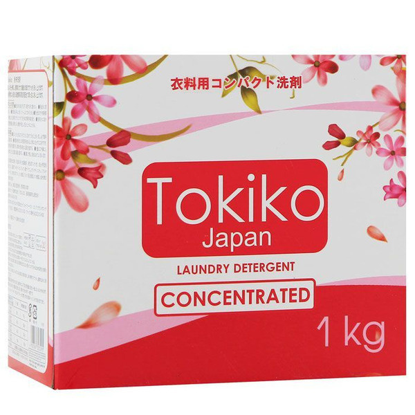 TOKIKO JAPAN Стиральный порошок для белья, концентрат, с цветочным ароматом, 1 кг  #1