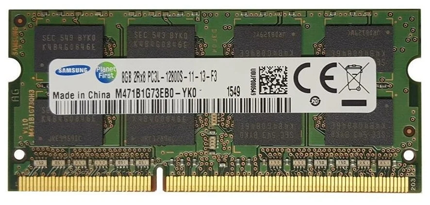 Samsung Оперативная память DDR3 8Gb 1600Mhz M471B1G73EB0-YK0 1x8 ГБ (M471B1G73EB0-YK0)  #1