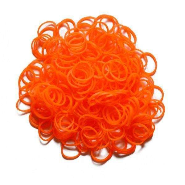 Набор Оранжевый резинок для плетения Rainbow Loom Elastic Band DIY, 600 шт  #1
