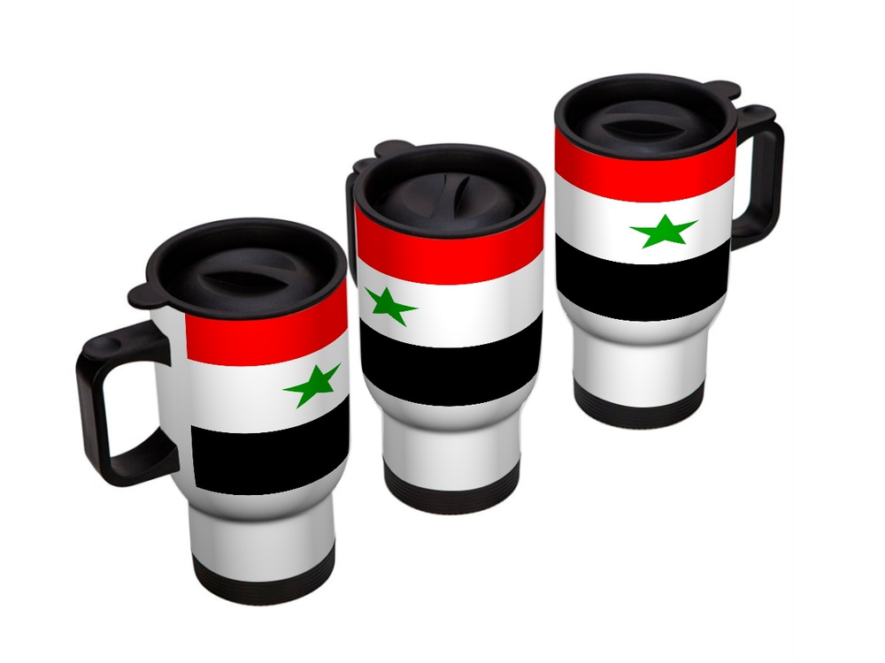 Printstar Автокружка сирийский, флаг, араб, 0.48 л #1