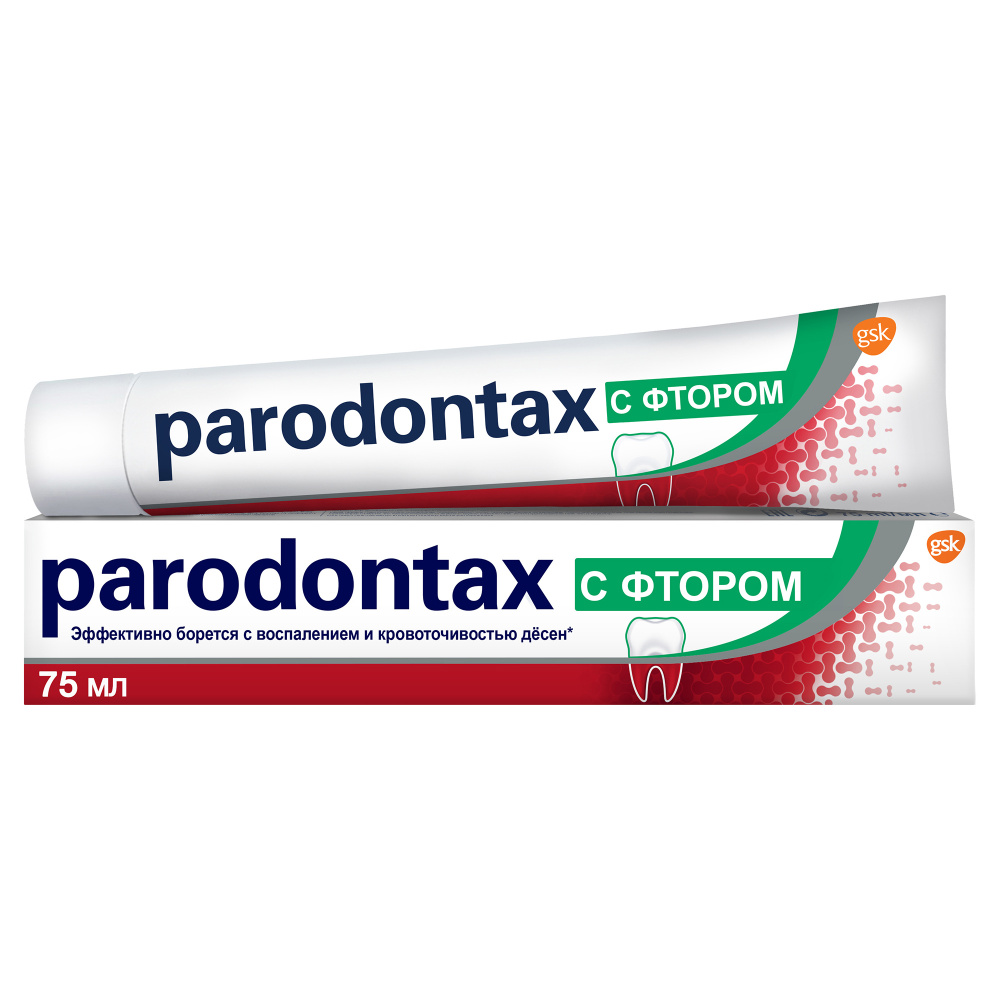 Зубная паста Parodontax с Фтором, для поддержания здоровья десен и укрепления зубов, 75 мл  #1