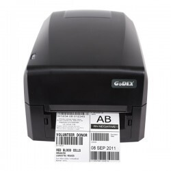 Godex Принтер для чеков термотрансферный Термотрансферный принтер этикеток Godex GE330, черный  #1